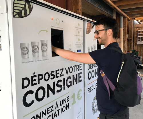 Machine de consigne Lemon Tri
