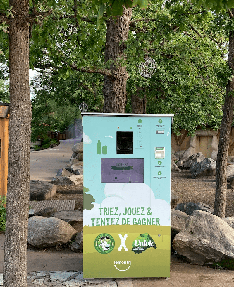 Recycler dans les parcs d'attraction avec Lemon Tri