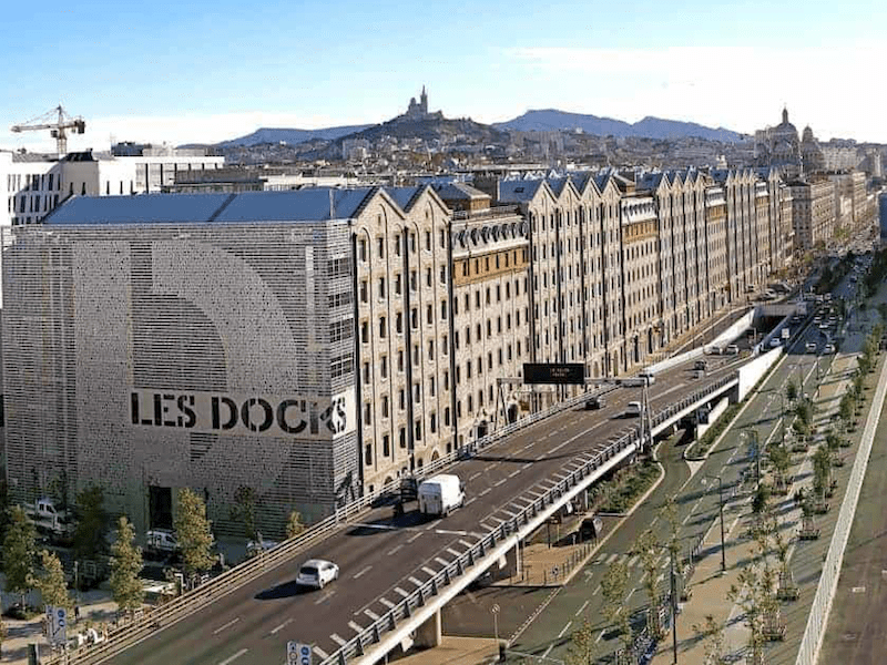 Gestion des déchets Docks Village Marseille
