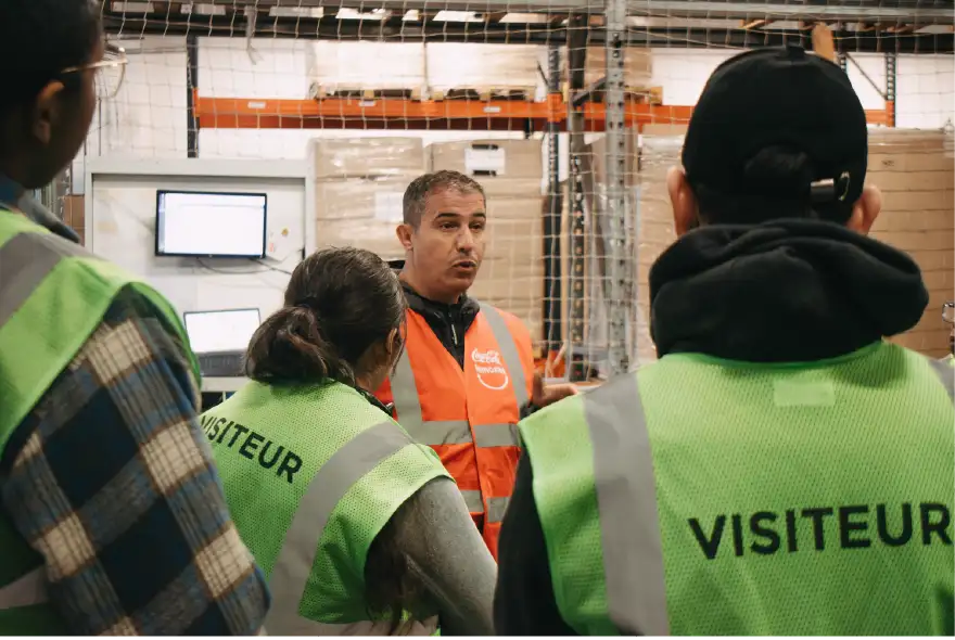 Visite de Synergie Family