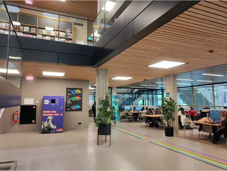 Machine de réemploi campus